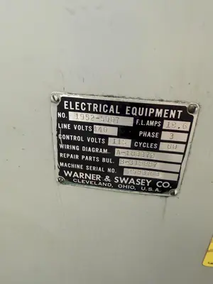 Used WARNER & SWASEY N/A Turret Lathes (Ram & Saddle) Ohio US | G-2000, Inc. #1230389