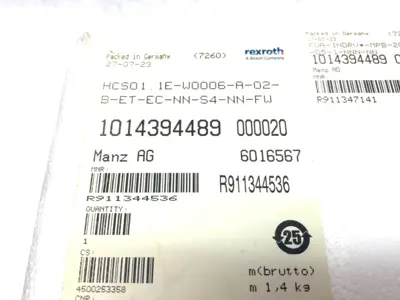 NEW BOSCH REXROTH INDRADRIVE COMPACT CONVERTER