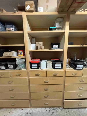 Contents of Hardware Room