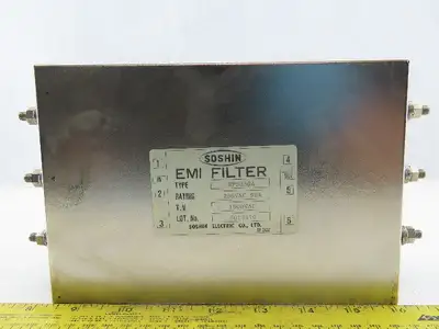 Soshin NF3050A EMI Filter 250VAC 50A