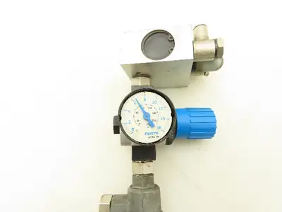 Festo 159625 LR-D-Mini Pressure Regulator Quick Exhaust Valve Assembly