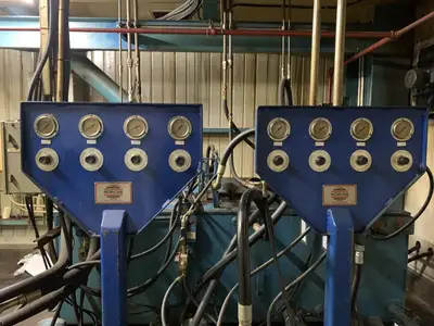 Twin Hydraulic Power Pack, 20HP + 40HP Motors