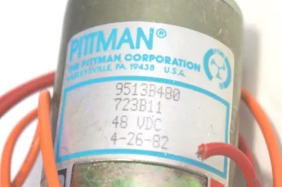 NEW PITTMAN 9513B480 MOTOR 723B11 48 VDC