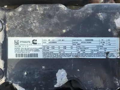 USED 2018 CUMMINS QSB6.7