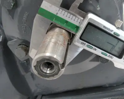 USED RELIANCE ELECTRIC 56WG16B GEARMOTOR 40:1 1/2HP 230/460V P56H3884M