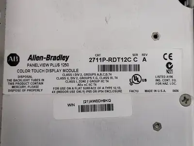 USED ALLEN-BRADLEY 2711P-RP2
