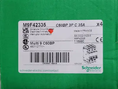 New | in-Stock SCHNEIDER ELECTRIC M9F42335 Switchgears British Columbia CA | Lenmark #244538