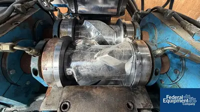Used Thyssenkrupp Krupp HF Technolab Internal Rotor Mixer, Mdoel GK 1.5E High Intensity Mixers Ohio US | Federal Equipment Company #1512749