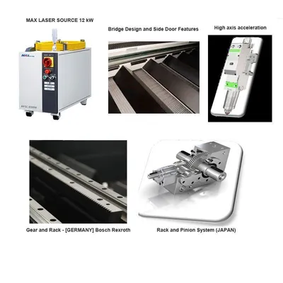 GATOR FAB GBS12 3015-L12 Laser Cutters | Sierra Victor Industries (12)