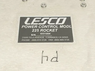 USED LESCO ROCKET 225