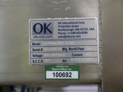Used 2024 OK INTERNATIONAL SUPERLINER SL220 Case Erectors Illinois US | M&M Equipment Corp. #1367727