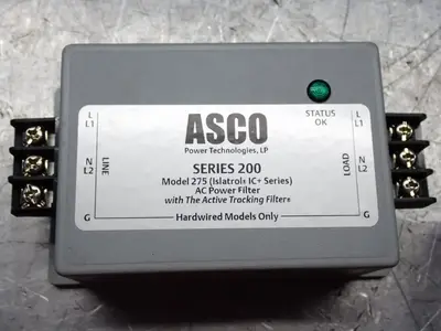 Used ASCO POWER TECHNOLOGIES 275120NF005AN3NO Surge Protectors Ohio US | HGR 24 #1406453