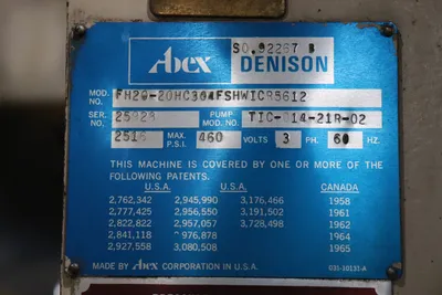 USED DENISON FH20-20HC304FSHWICR5612
