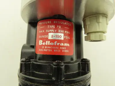 Bellofram Berger Lahr Type 70 Electro-Pneumatic Servo Pressure Regulator 115V