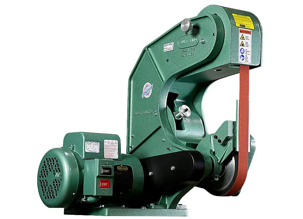 New | in-Stock BURR BURR KING THREE WHEEL BELT GRINDERS Belt Grinders Including Sanders Manitoba CA | Empire Machinery & Tools Ltd. #1359747