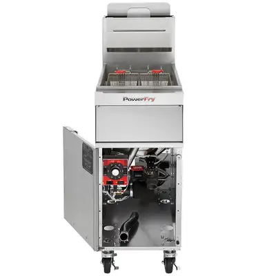 Vulcan 1VK45AF Gas Fryer - (1) 50 Lb Vat, Floor Model, Natural Gas