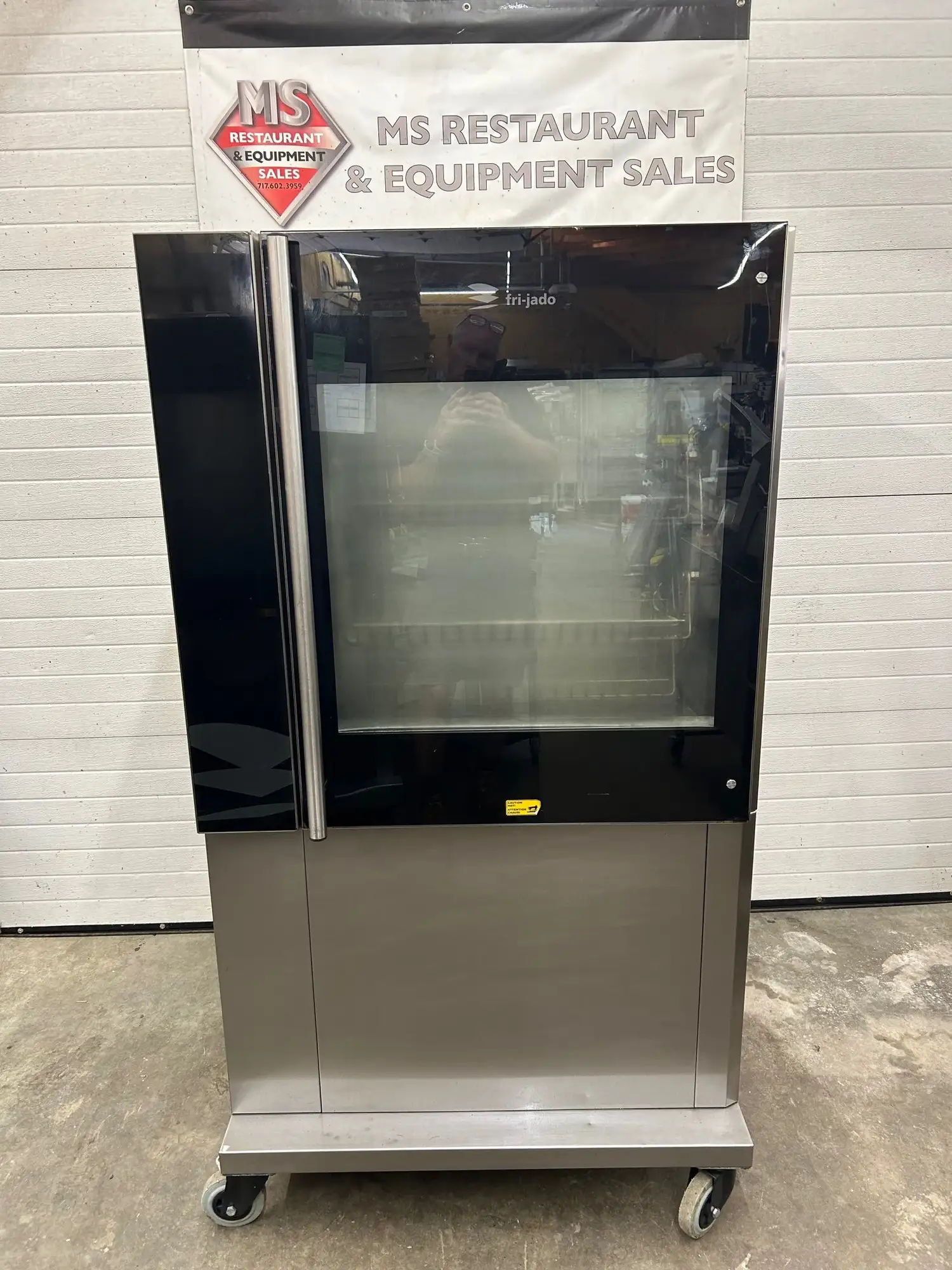 FriJado TDR7-P Single Stack Rotisserie Oven 208V 3ph Electric Refurbished Tested and Working