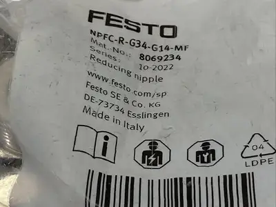 New | in-Stock FESTO NPFC-R-G34-G14-MF Misc Industrial Equipment | Maverick Industrial Sales #1109813