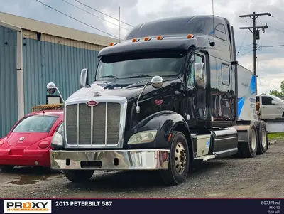 Used 2013 PETERBILT 587 Conventional trucks Michigan US | Proxy Equipment #1426103