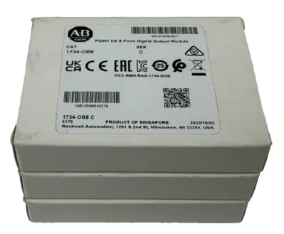 USED ALLEN-BRADLEY ALLEN BRADLEY POINT I / O MODULES 1734-OB8 1734-IB8 1734-OB8S