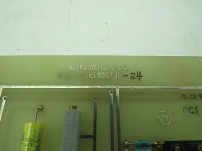 Metramatic 185 6063B-24 Control Circuit Board Card PCB 1856063B