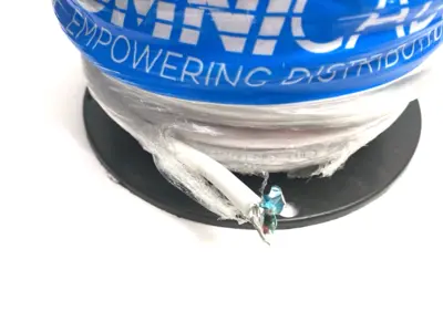 NEW BELDEN SHIELDED AUDIO, CONTROL, AND INSTRU. CABLE 22AWG 4-COND