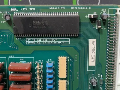 Siemens Simatic 505-4232 110 VAC Input Module PWB 2586393-0001 Rev. E Used