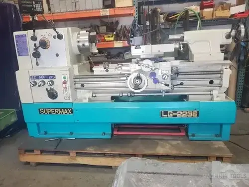 Used 1995 SUPERMAX LG-2236 Engine Lathes Arizona US | KD Machinery #205631
