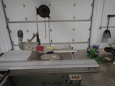 Used 1993 ALTENDORF F90 Woodworking Table Saws New York US | Martin's Woodworking Machinery #1407694
