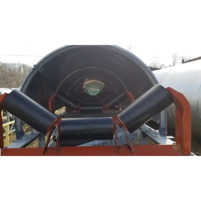 30in x 160ft Inclined Covered Conveyor