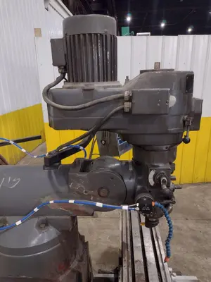 2 HP DOALL MODEL @PM-200V RAM TYPE VERTICAL MILL WITH POWER FEED & DRO: STOCK #22880