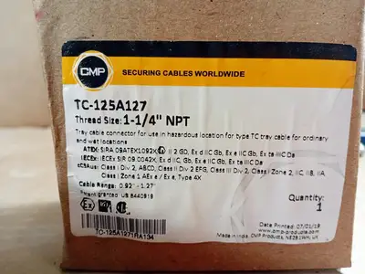 NEW 2019 CMP TC-125A127