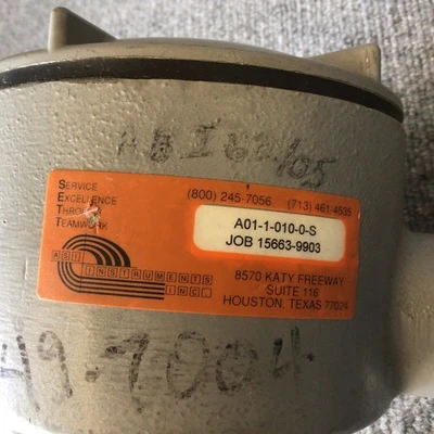 Used ASI Instruments A01-1-010-S Miscellaneous MRO | Davliegogo LLC #1708992