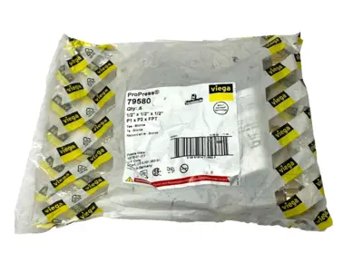 New | in-Stock Viega ProPress Tee, Bronze Press Conn. x FPT 1/2 x 1/2 x 1/2" PACK OF 5 Plumbing Equipment Michigan US | Maverick Industrial Sales #1483254