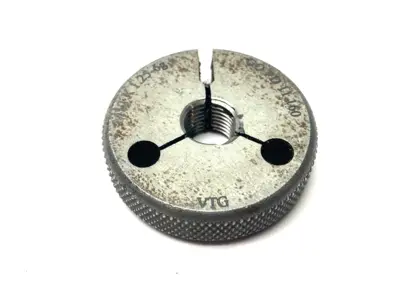 USED VERMONT GAGE THREADED RING GAUGE M12X1.25-6G GO PD 11.160