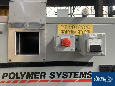 USED Hosokawa 5 HP Hosokawa Polymer Systems Granulator, Model 20/12 RO