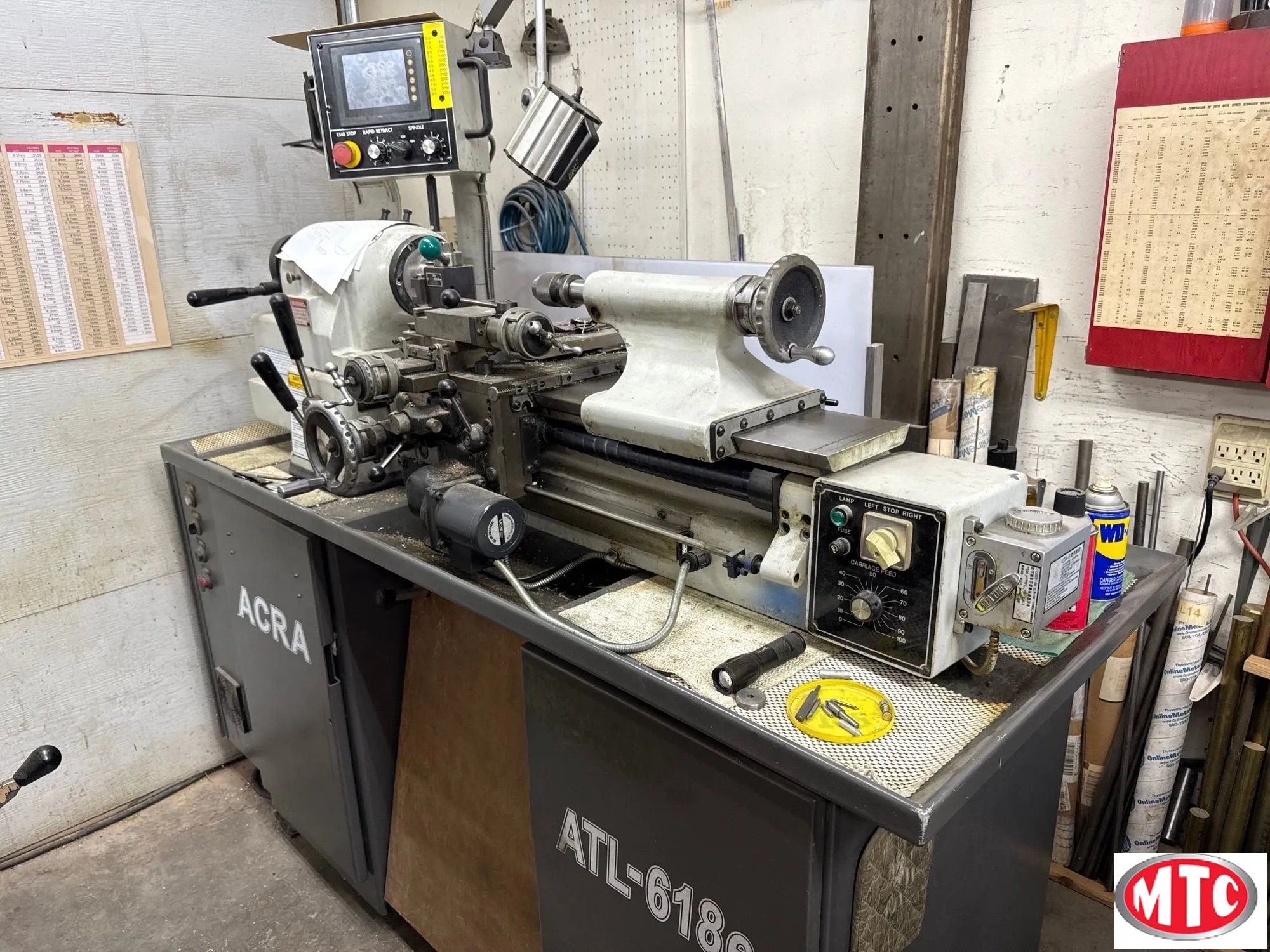 2 ACRA ATL618E, Like Harding tool room HLV-EM