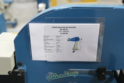 New | in-Stock BAILEIGH BR-18E-36 Trimming, Beading & Flanging Machines California US | Sterling Machinery Exchange #1465333