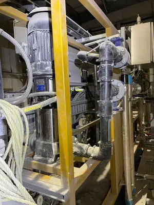 Potable & Hot Water Shower Skid