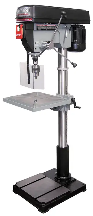 New | in-Stock KING CANADA KC-122FC-LS Drill Press (Woodworking) British Columbia CA | Lenmark #255173