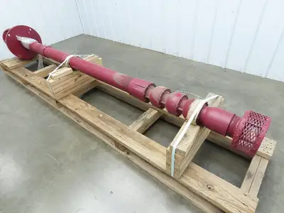 Wilo American Marsh 6XCZ 3-Stage Vertical Turbine Pump 4x4" 240GPM 168'TDH 122"L