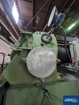 USED Mazzoni Mazzoni Two Stage Single Screw Vacuum Plodder, Model Duplex M350