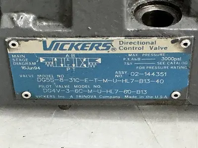 USED VICKERS DG4V-3-6C-M-U-HL7-60-B13