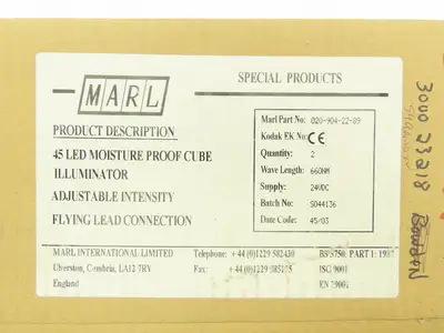 New | in-Stock MARL _UNKNOWN_ Misc Electrical & Power Parts Indiana US | Arrow Industrial #715715