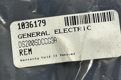 USED GENERAL ELECTRIC DS200SDCCG3A / DS200SDCCG3AGD