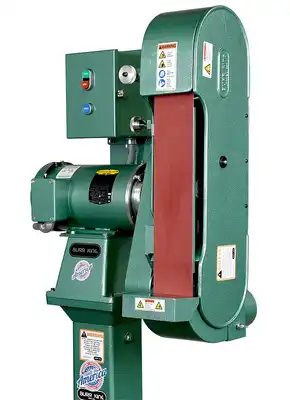 New | in-Stock BURR BURR KING TWO WHEEL BELT GRINDERS Belt Grinders Including Sanders Manitoba CA | Empire Machinery & Tools Ltd. #1359745