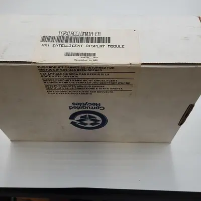 New | in-Stock GE GE ICRXIACCIDM01A-EA RXI INTELLIGENT DISPLAY MODULE N193108 SEALED IN ORIGINAL BOX Interface Monitors | ND Industrial Surplus #1221774