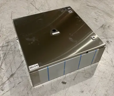 New | in-Stock RITTAL KEL 9405.600 STAINLESS STEEL ENCLOSURE 600X600X210MM Electrical Boxes | Maverick Industrial Sales #1119761