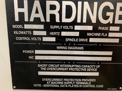 2011 HARDINGE QUEST CHNC-42 SP CNC Lathes | PM Machines (10)