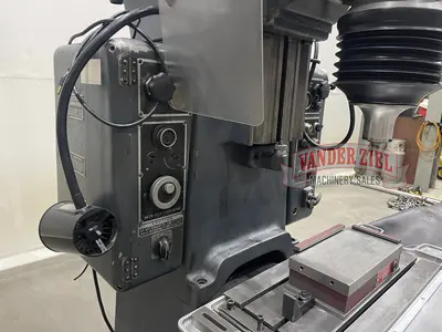 Moore No. 2 Jig Grinder, 19" x 10" T-Slotted Table, Auto Feed, Anilam Wizard 211 2-Axis DRO,  5" x 10" Magnetic Chuck